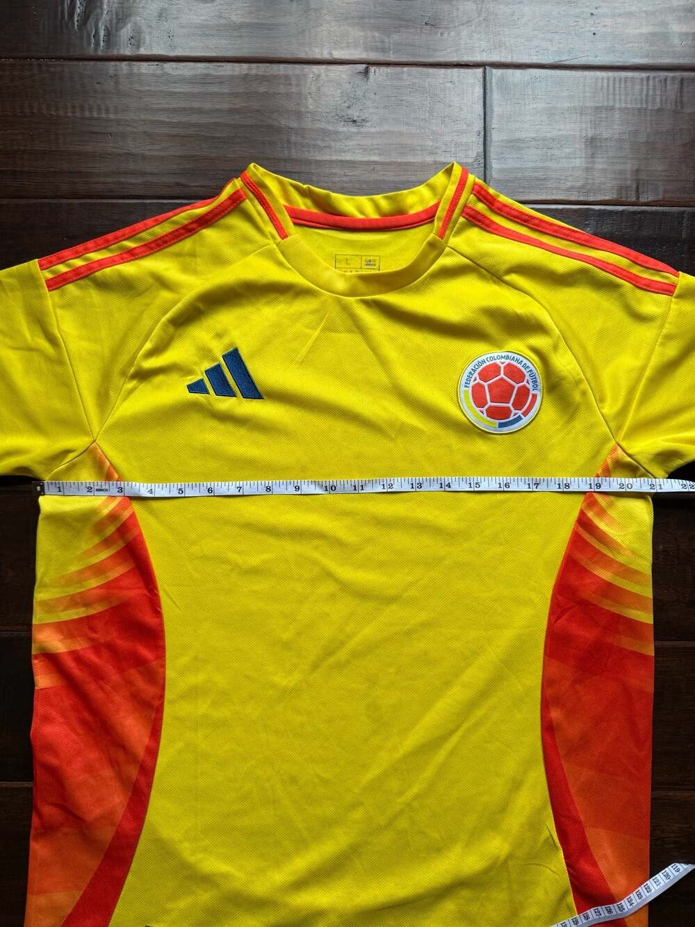 Adidas Colombia 2024 Home Soccer Jersey x2 - Picture 5 of 7